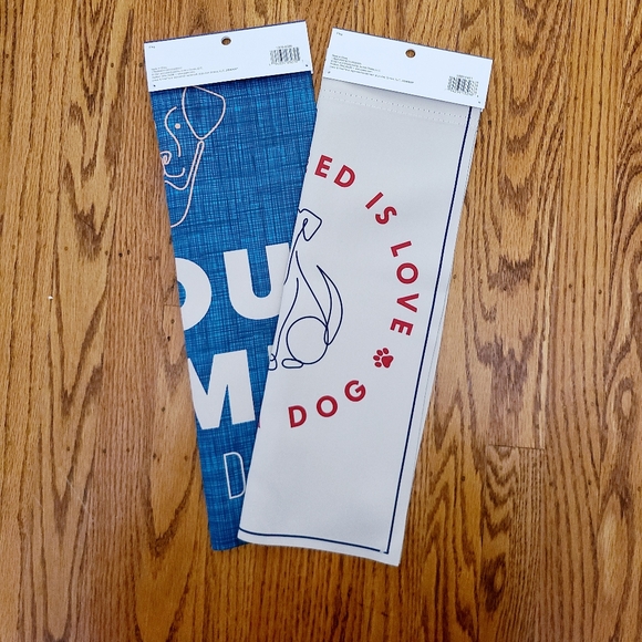 👀50% OFF - NWT‼️ Pair of Dog Inspired Garden Flags - Picture 8 of 10